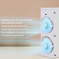 thumbnail image 4 of Mini Portable Air Conditioners, Upgrade Evaporative Air Cooler with Remote, 3 Speed Humidify & LED Light,120ML Cooling Fan Mini Air Conditioner for Room Car Camping, 4 of 8