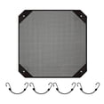 thumbnail image 1 of GUOOL Air Conditioner Cover Oxford Cloth Protective Mesh Cover for Outside Unit 91cmx91cm, 1 of 9