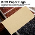 thumbnail image 3 of 100 Pcs Sacs en Papier Kraft Maïs Blé Riz Graines Emballage Sac de Rangement Style Enveloppe 6x11cm, 3 of 7