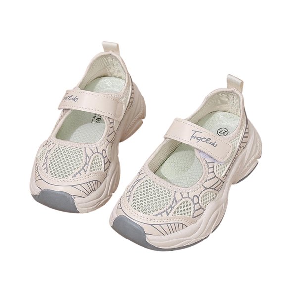 Vêtements d'Automne/hiver, Chaussures Décontractées pour Tout-Petits HVOBTTY, Style Sport pour Enfants Moyens et Grands pour Garçons et Filles, Chaussures Décontractées en Maille Respirantes Ajourées pour Enfants Blanches, 12 Ans