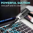 thumbnail image 4 of Compressed Air Duster & Mini Vacuum Keyboard Cleaner , New Generation Canned Air Spray, Portable Electric Air Can, Cordless Blower Computer Cleaning Kit, 4 of 8