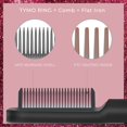 thumbnail image 3 of TYMO RING Hair Straightener and Volumizer - Hair Straightener Comb with Built-in Ceramic Heating Plate 20s Fast Heating & 5 Temp Settings & Anti-Scald Perfect for Professional Salon at Home, 3 of 5