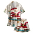 thumbnail image 4 of WEAIXIMIUNG Pajamas For Children Shirt And Pant Matching Set Sleepwear Set With Pockets For Christmas 12-13 Years, 4 of 4