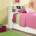 thumbnail image 4 of Sauder La Collection Shoal Creek Tête de lit, Finition Soft White, 411905, 4 of 4