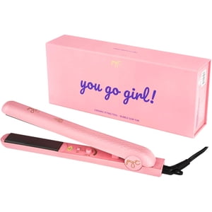 PYT professional Infrared Heat straightener and curler - Bubble Gum Yum Pink