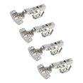 thumbnail image 1 of Cabinet Door Hinge, Hydraulic Spring 4PCS Soft Close Hinges  for Wardrobe Bookcase Wooden Doors, 1 of 8