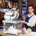 thumbnail image 3 of Costway Broyeur de Glace Commercial 660 Lb/h avec Interrupteur Marche/arrêt de Sécurité à Double Pales pour la Maison, 3 of 10