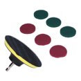 thumbnail image 2 of Grinding Machine Accessory,4in Scouring Pad Self‑Adhesive Self Adhesive Scouring Pad Scouring Pad Cutting-Edge Features, 2 of 7