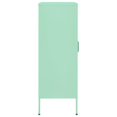 thumbnail image 3 of vidaXL Storage Cabinet Mint 80x35x101.5 cm Steel, 3 of 5
