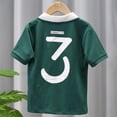 thumbnail image 4 of Polos pour Garçons Polo Uni pour Garçons Chemise de Rugby à Boutons Chemise à Manches Courtes 7-8 Ans Mode Garçons, 4 of 4