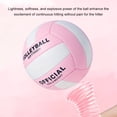 thumbnail image 4 of VONKY Soft Training Volleyball Made Of Environmentally Friendly PVC Providing Comfortable Grip Purple, 4 of 6