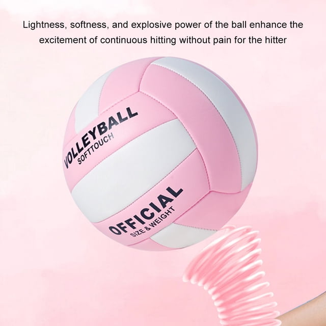 VONKY Soft Training Volleyball Made Of Environmentally Friendly PVC Providing Comfortable Grip green