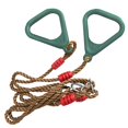 thumbnail image 1 of CHUANK 1Pair Kids Fitness Gym Rings Safe Indoor Pull-up Rings Workout Training Handles, 1 of 7