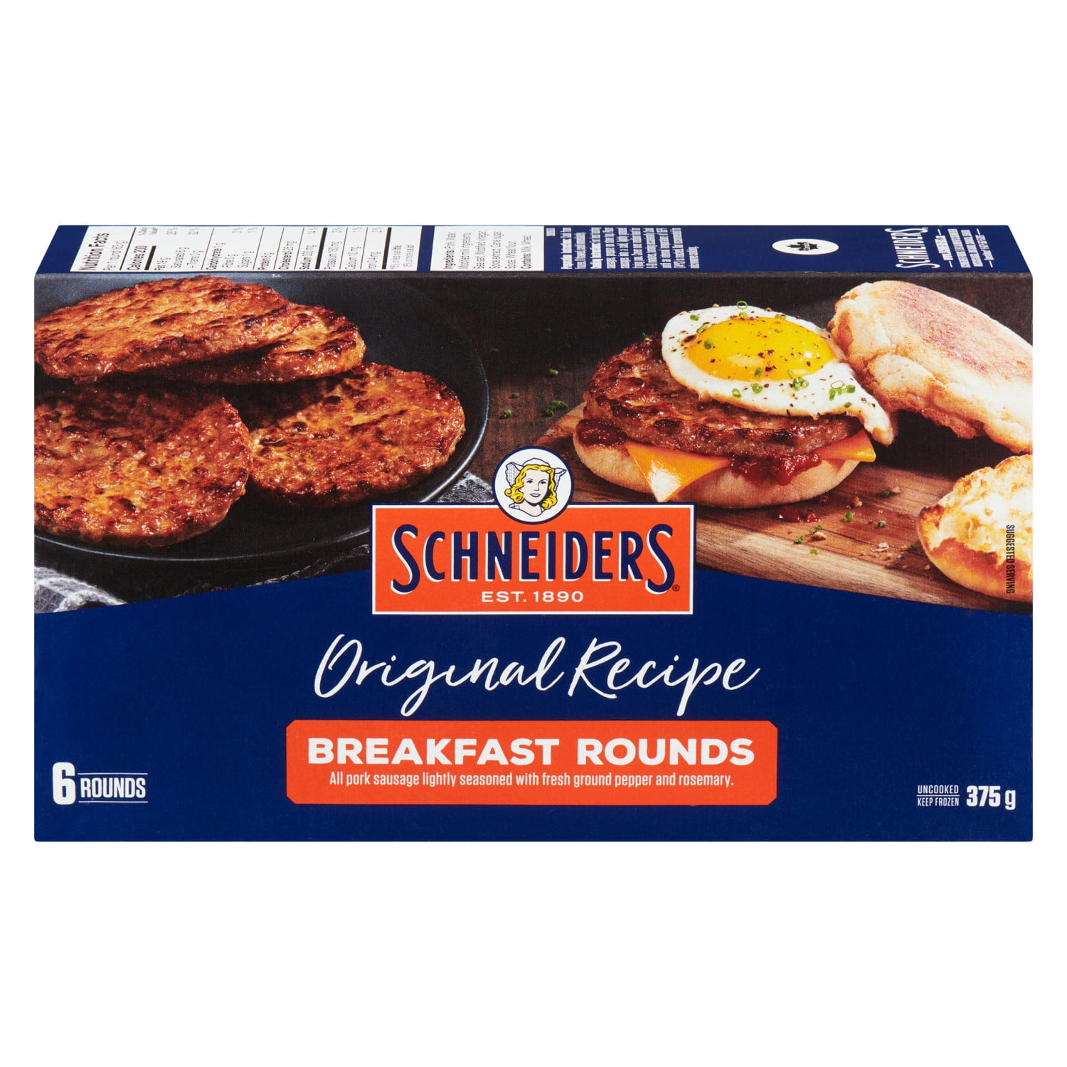 Rondines de saucisse à déjeuner, recette originale Schneiders 375 gms