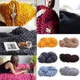 thumbnail image 2 of Special Buys! Super Bulky Arm Knitting Wool Roving Knitted Blanket Chunky Wool For Diy Sweater Clothing ，1, 2 of 8
