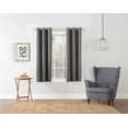 thumbnail image 1 of MAINSTAYS Textured Thermal-Lined Grommet Window Curtains Panel, 1 of 1