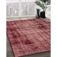 thumbnail image 2 of Ahgly Company Tapis d'Intérieur Ronds Abstraits Rouge Brique Feu Abstrait, 4 Pieds Rond, 2 of 6