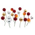 thumbnail image 4 of MesaSe 48PCS Small Artificial Fruit Berries with Stem Fake Flowers Cherry  DIY Craft Accessory (Yellowish Red), 4 of 6