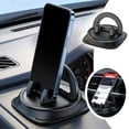 thumbnail image 1 of Universal 360 Rotating Mount Holder with Double Sliding for All Smartphones Secure Car Phone Grip, 1 of 6