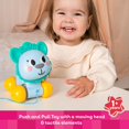 thumbnail image 4 of Kids Hits Educational Toddler Push and Pull Toy (Llama), 4 of 4