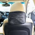 thumbnail image 4 of TopOne Car Tissue Holder Premium PU Leather Backseat Extra Large Tissue Organization Napkin Holder For Center Console Sun Visor, 4 of 6