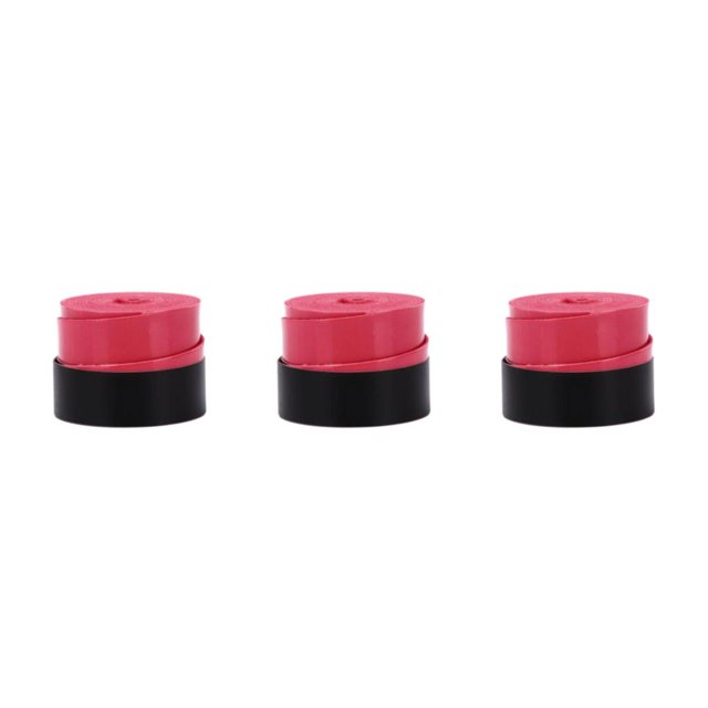 Maytalsory 1/2/3 Quick To Dry Tennis Racket Perform for At Best With Drying Technology red roll pack 3PCS
