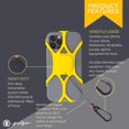 thumbnail image 5 of Pulpo Safety Cell Phone Leash - Anti-Drop Cell Phone Harness Compatible with Most Smartphones - Heavy Duty Retractable, 5 of 5