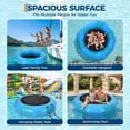thumbnail image 2 of Inflatable Water Trampoline for Adults – PVC Floating Platform with Double Elastic Rope, Electric Pump, and Rope Ladder – Ideal for Lake, Pool & Calm Sea – Portable Recreational Bouncer, 2 of 7