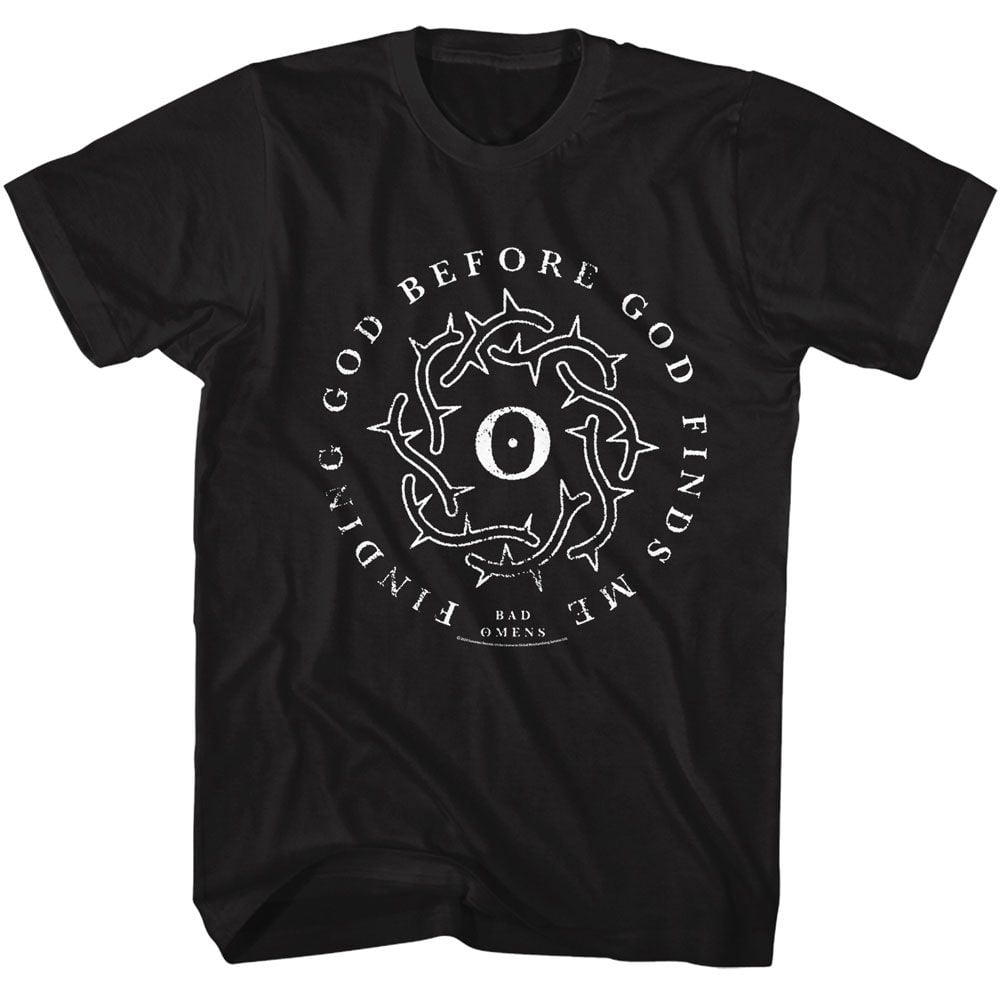 Bad Omens Circular Black Adult T-Shirt 4Xlt