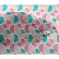thumbnail image 4 of oneOone Viscose Chiffon Fabric Circle Geometric Print Fabric BTY 42 Inch Wide, 4 of 4