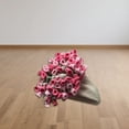 thumbnail image 3 of Handmade Flower Bouquet Knitted Throw Blanket Soft Lightweight Decorative for Occasions and Home, 3 of 5
