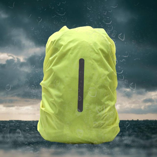 Housse de Sac à Dos Réfléchissante Imperméable, Housse de Sac pour Voyage et Camping en Plein Air, Vert
