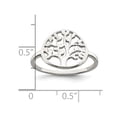 thumbnail image 4 of Bague Arbre de Vie Polie en Argent Sterling, 4 of 4
