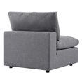 thumbnail image 4 of Modway Commix Sunbrella Canapé de Mobilier de Patio Extérieur, Gris, 4 of 10