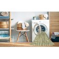 thumbnail image 2 of Ahgly Company Tapis Rectangulaire Lavable en Machine Intérieur Transitionnel Laiton Vert, 8 Pieds x 12 Pieds, 2 of 7