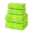 thumbnail image 2 of Dvkptbk Cotton Plain Gift Set Towel Multicolor Soft Absorbent Household Bath Towel Towel, 2 of 6