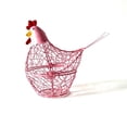 thumbnail image 4 of Iron Kitchen Basket Decoration, Chicken-Shaped Storage Rack for Eggs, Ginger & Garlic, Home Craft Wind Lamp for Kitchen, Dining Room & Party Decor, Green Iron Art, 4 of 7