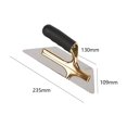 thumbnail image 1 of pitrice Drywall Trowels Stainless Steel Soft Handle for Wall Construction Concrete 23.4cm Irregular, 1 of 9