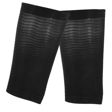 Women Thigh Sleeve, Nylon Thigh Slimmer Shaper Black  For Daily Use