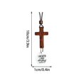 thumbnail image 3 of Daily Verse Rearview Ornament – Daily Car Charm Hanging For Car With “I Am With You ”, 3 of 7