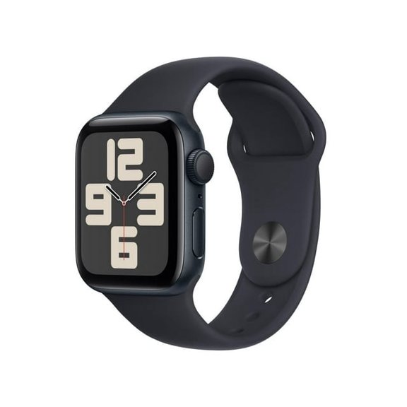 Apple Watch SE (2nd Generation) 40mm GPS  Midnight Aluminum Case with Midnight Sport Band (S/M)- Refurbished Fair