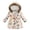 Beige, variant on PMVFHDE Toddler Girls Winter Jacket | Cartoon Print Thermal Insulated Coat with Windproof Hood | Zipper Closure Snow Play Outerwear Dark Blue,2-3 Years