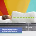 thumbnail image 3 of Early Bird Fusion 12" Hybride Gel Frais Mousse à Mémoire de Forme Matelas Complet, 3 of 6