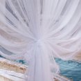 thumbnail image 4 of CHOK Cozy Pink Square Bed Canopy for Girls  Romantic Mosquito Net, 4 of 5