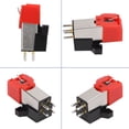 thumbnail image 3 of Dual Magnet Cartridge, V Shaped Replacement Low Distortion Dual Moving Magnet Turntable Cartridge  for Phonograph, 3 of 7