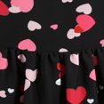 thumbnail image 3 of MesaSe Robe Imprimée de la Saint-Valentin pour Femmes Col en U Sans Manches Fermeture Éclair Grand Ourlet une-Pièce S/ M/ L/ TG/ TTG, 3 of 4