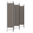thumbnail image 3 of vidaXL 6-Panel Room Divider Anthracite 240x200 cm Fabric, 3 of 5