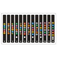 thumbnail image 1 of MYG Accessoires Autocollants pour Guitare, Notes, Frites, Décalcomanies pour Débutant, 1 of 9