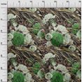 thumbnail image 2 of oneOone Tissu Popeline de Coton Triangle Imprimé Géométrique par Yard 56 Pouces de Large, 2 of 5