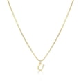 thumbnail image 1 of Matoen Add A Of To Your Everyday Look With This Initial Necklace Initial Dainty Necklace For Women, 1 of 1